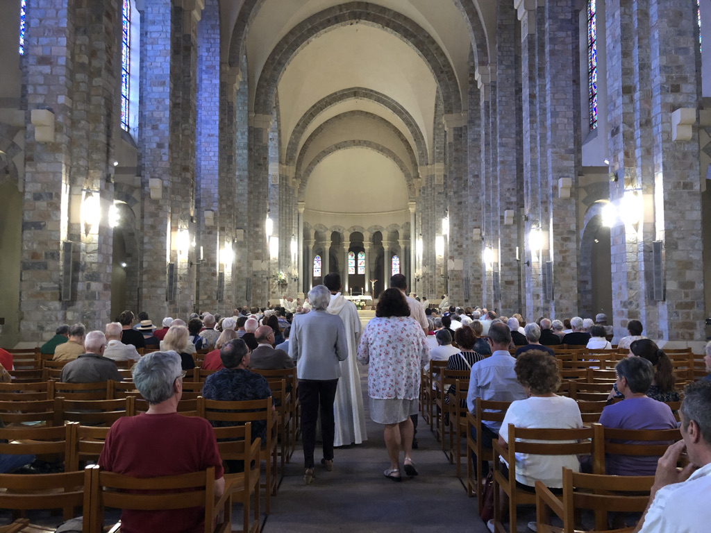 Les fraternités d’Occitanie à l’Abbaye d’En Calcat  juin 2023