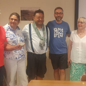 Rencontre des délégués européens à Viviers– Août 2025